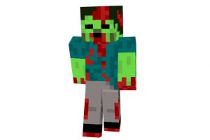AToM (Blood Zombie) Skin for Minecraft