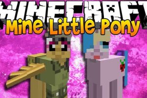 Mine Little Pony Mod for Minecraft