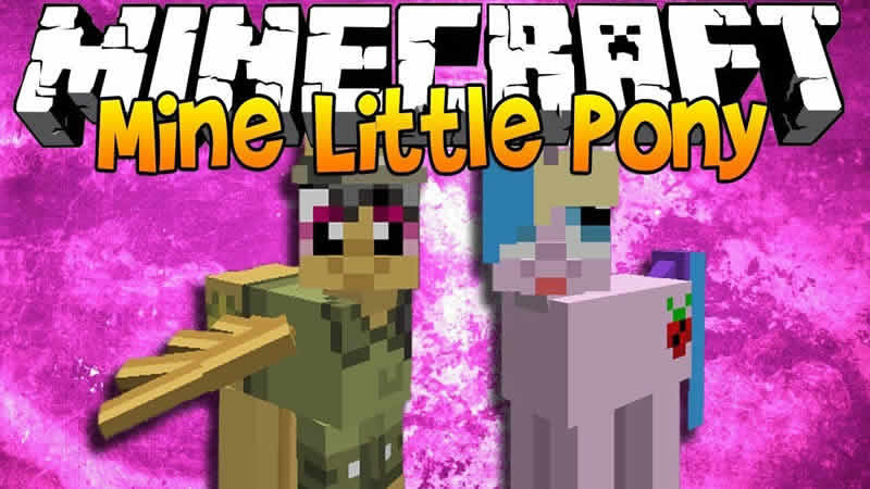 Mine Little Pony Mod for Minecraft