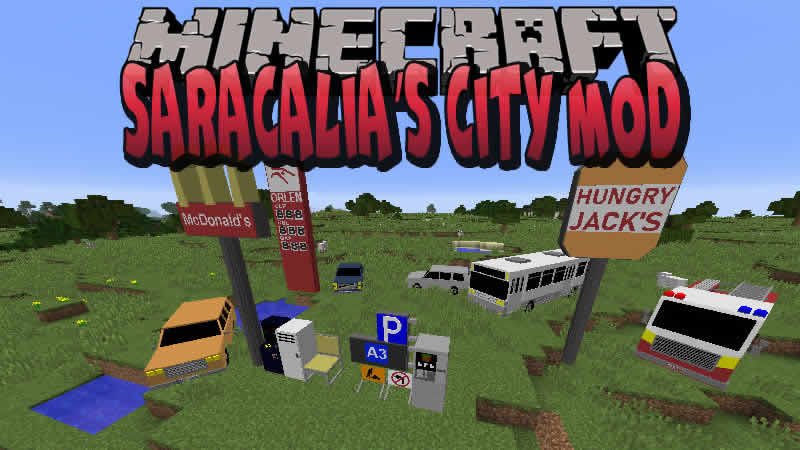 Saracalia's City Mod for Minecraft