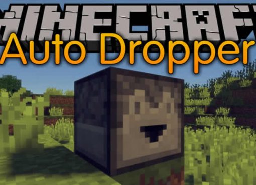 Auto Dropper mod for Minecraft