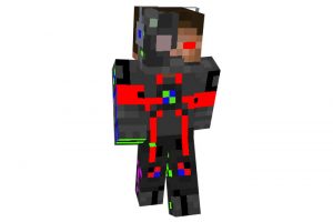 Cyborg Herobrine | Robot Minecraft Skins