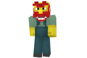 Groundskeeper Willie (The Simpsons) Skin for Minecraft