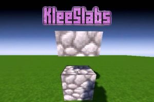 KleeSlabs Mod for Minecraft
