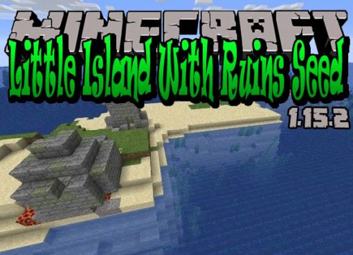 Little Island With Ruins Seed for Minecraft 1.15.2