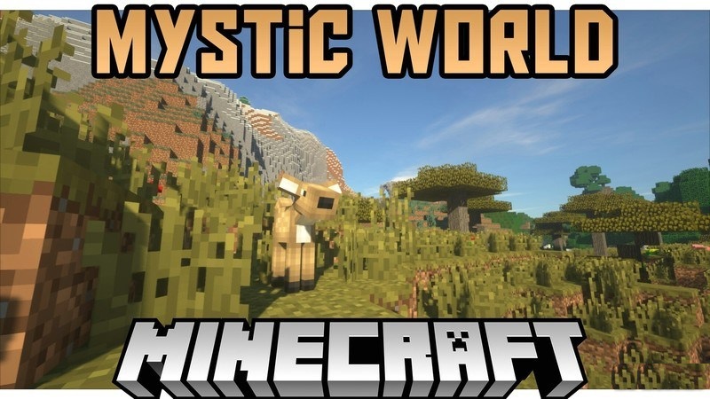 Mystic World Mod for Minecraft /// (New Animal  Mobs) 