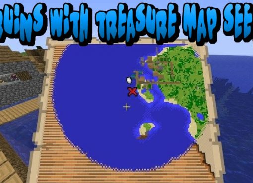 Ruins With Treasure Map Seed for Minecraft 1.15.2