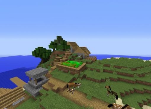 Beautiful Island Village Seed for Minecraft 1.12.2