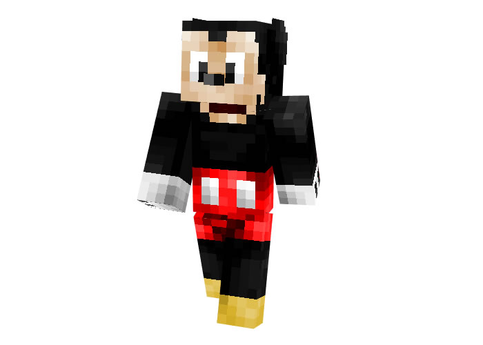 Mickey Mouse Skin for Minecraft