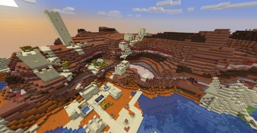 Strange Village in Mesa Seed Screenshot