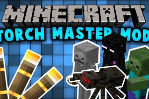 TorchMaster Mod for Minecraft