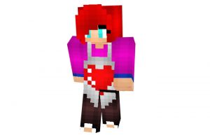 Baker Girl Skin for Minecraft