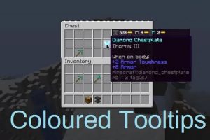 Coloured Tooltips Mod for Minecraft
