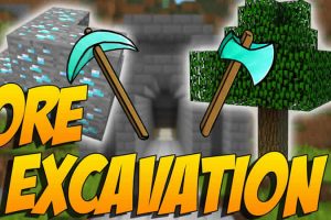 Ore Excavation Mod for Minecraft