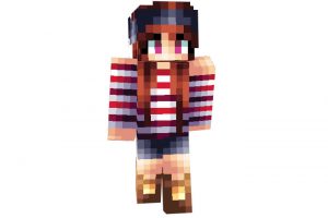 Pirate Girl Arrr Skin for Minecraft