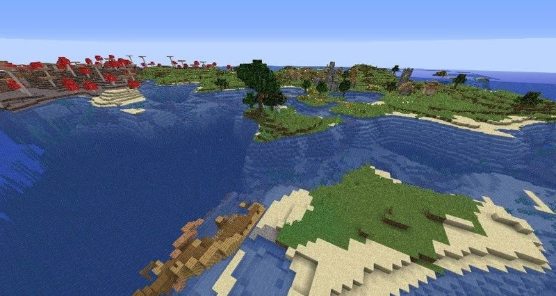 Mushroom Island and Village Seed Screenshot 2