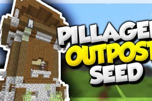 Pillager Outpost at Spawn Seed