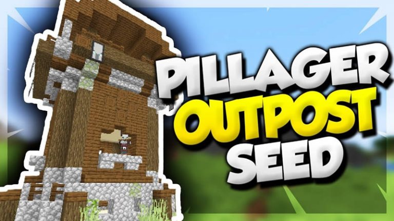 Pillager Outpost at Spawn Seed for Minecraft 1.15.2 | MinecraftGames.co.uk