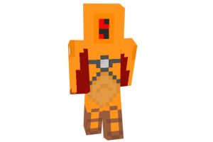 Tau Fire Warrior Minecraft Robot Skin