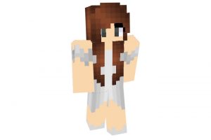 Guardian Angel Skin for Minecraft Girl