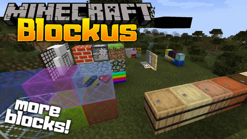 Blockus Mod for Minecraft
