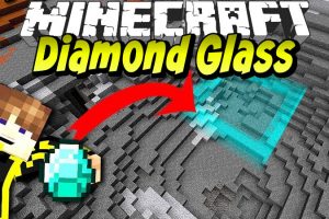 Diamond Glass Mod for Minecraft