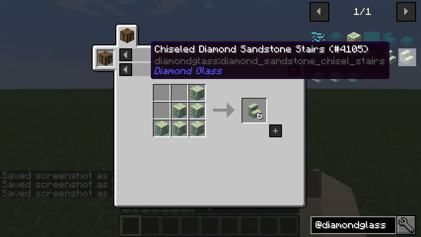 Diamond Glass Mod Crafting Recipe 14