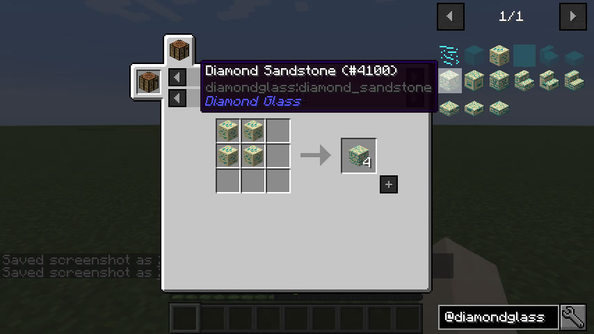 Diamond Glass Mod Crafting Recipe 5