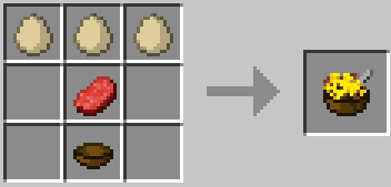 Eat the Eggs Mod Scrambled Eggs and Beef Crafting Recipe