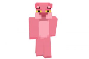 Pink Panther Skin for Minecraft