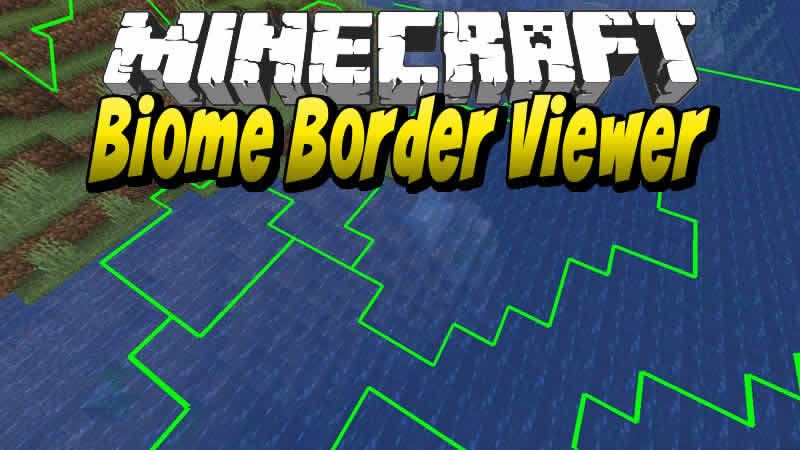 Biome Border Viewer Mod for Minecraft