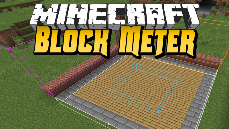Block Meter Mod for Minecraft