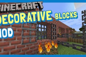 Decorative Blocks Mod for Minecraft