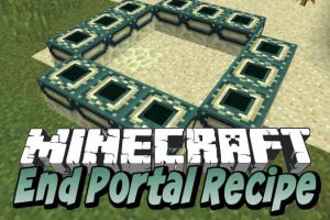 End Portal Recipe Mod for Minecraft