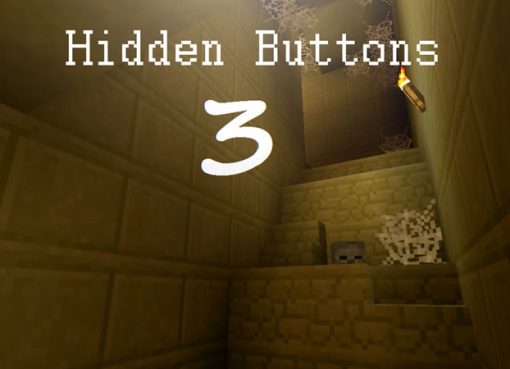 Hidden Buttons 3 Map for Minecraft