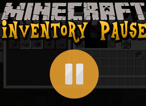 Inventory Pause Mod for Minecraft