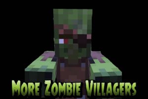 More Zombie Villagers Mod for Minecraft