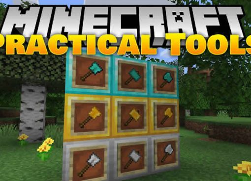 Practical Tools Mod for Minecraft