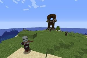 Small Island With Pillager Outpost Seed for Minecraft