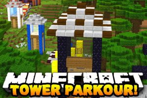 Tower Parkour Map by ShinyDiam0nd for Minecraft