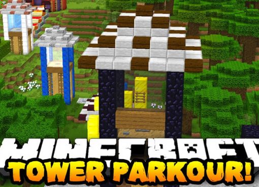 Tower Parkour Map by ShinyDiam0nd for Minecraft