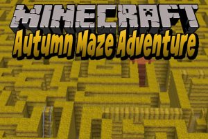 Autumn Maze Adventure Map for Minecraft