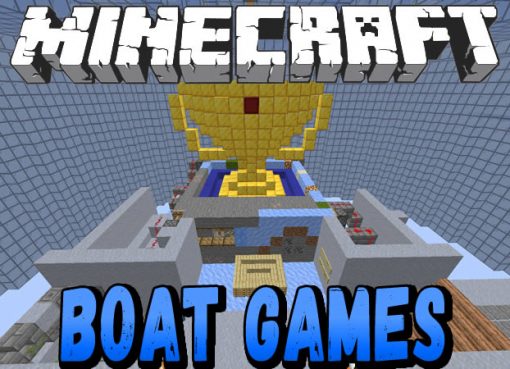 Boat Games Map for Minecraft 1.14.4