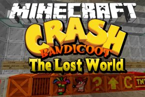 Crash Bandicoot The Lost World Map for Minecraft