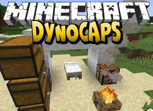 Dynocaps Mod for Minecraft