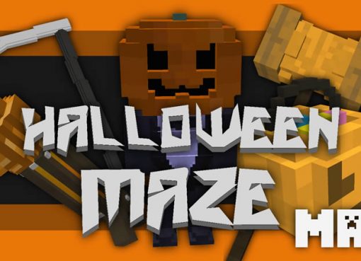 Halloween Maze Map for Minecraft