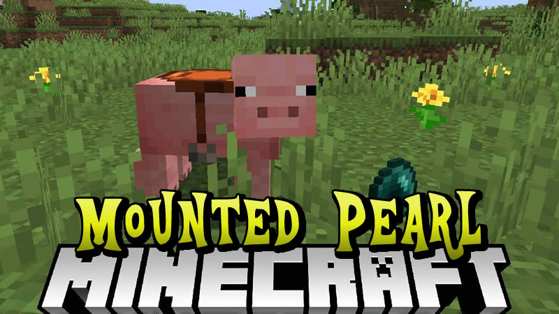 Mounted Pearl Mod for Minecraft