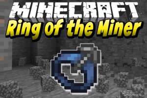 Ring of the Miner Mod for Minecraft