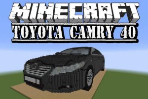 Toyota Camry 40 Map for Minecraft