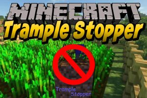 Trample Stopper Mod for Minecraft